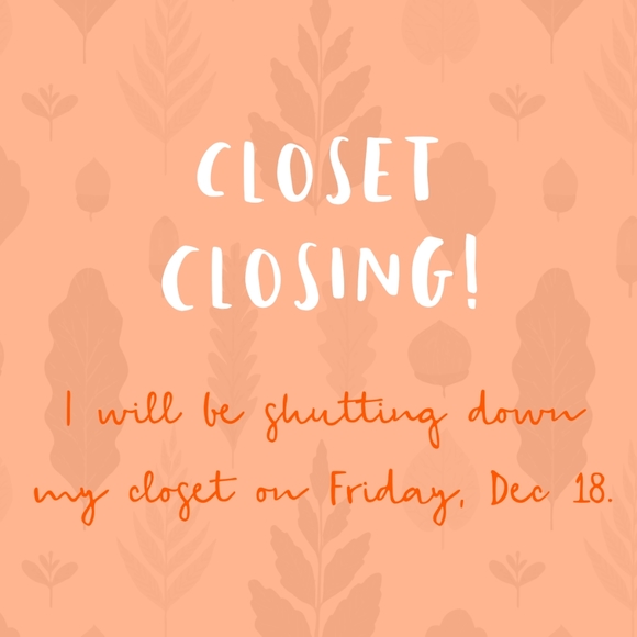 Closet closing down! - Picture 1 of 1